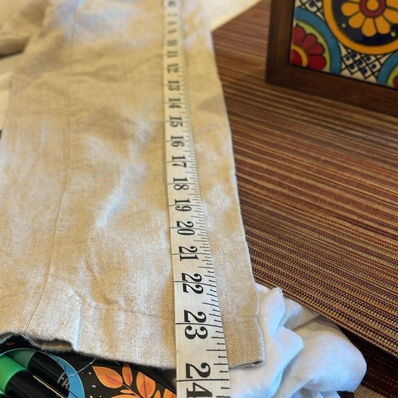 B0224 Eileen Fisher, light weight organic shaped linen blazer, size Small - Picture 6 of 8